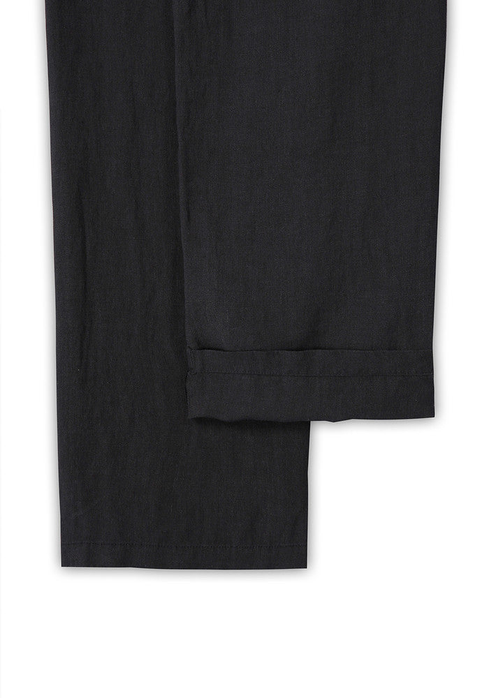 Art if acts - Linen One Tuck Pants (Black) product image 13 | TRAB K-Fashion Australia