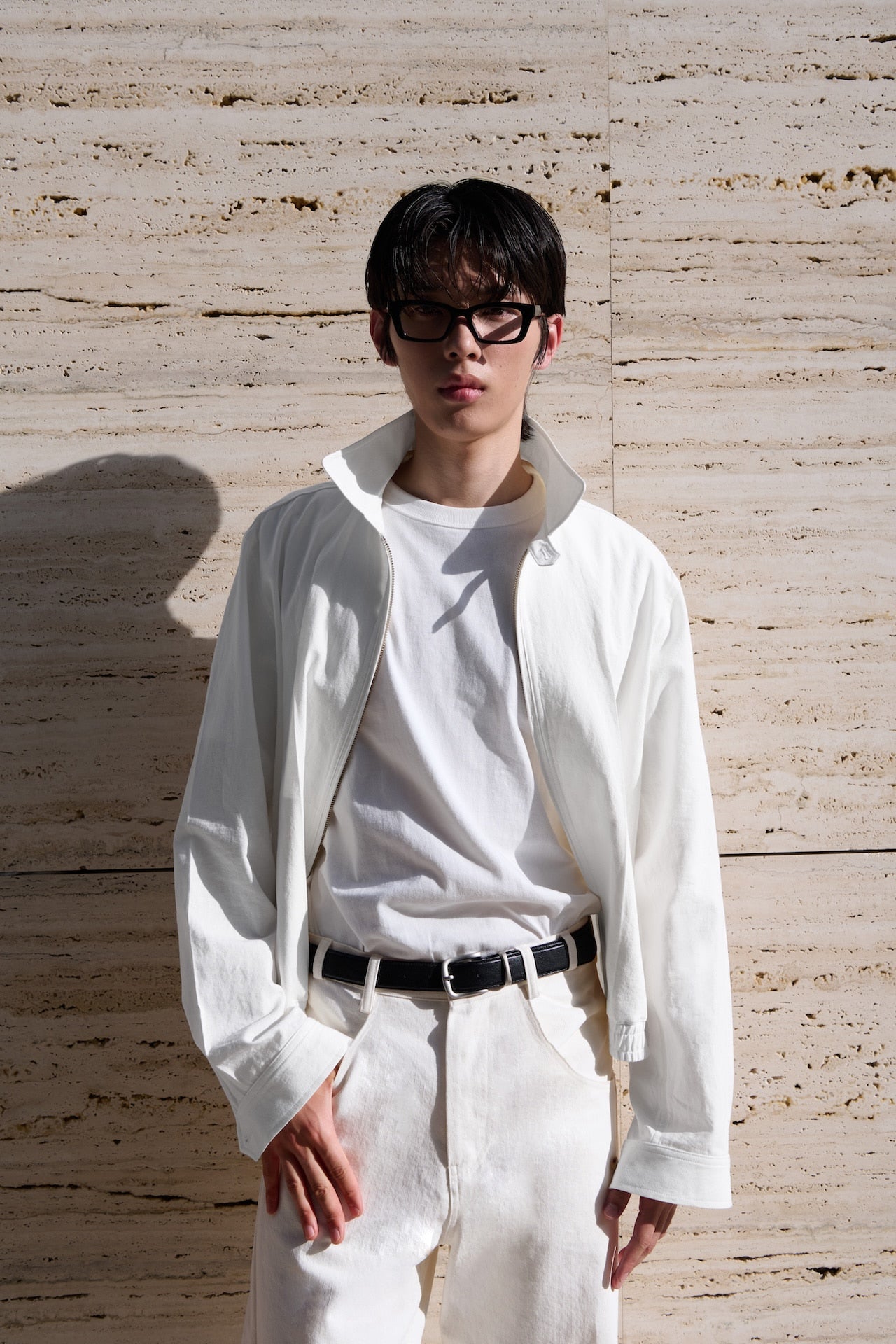 STU - Double Side Line Pants (White) product image 13 | TRAB K-Fashion Australia