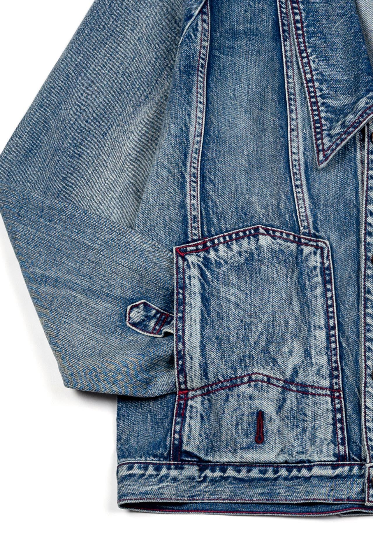 Ioedle - Flipped Wave Denim Jacket (OC) product image 7 | TRAB K-Fashion Australia