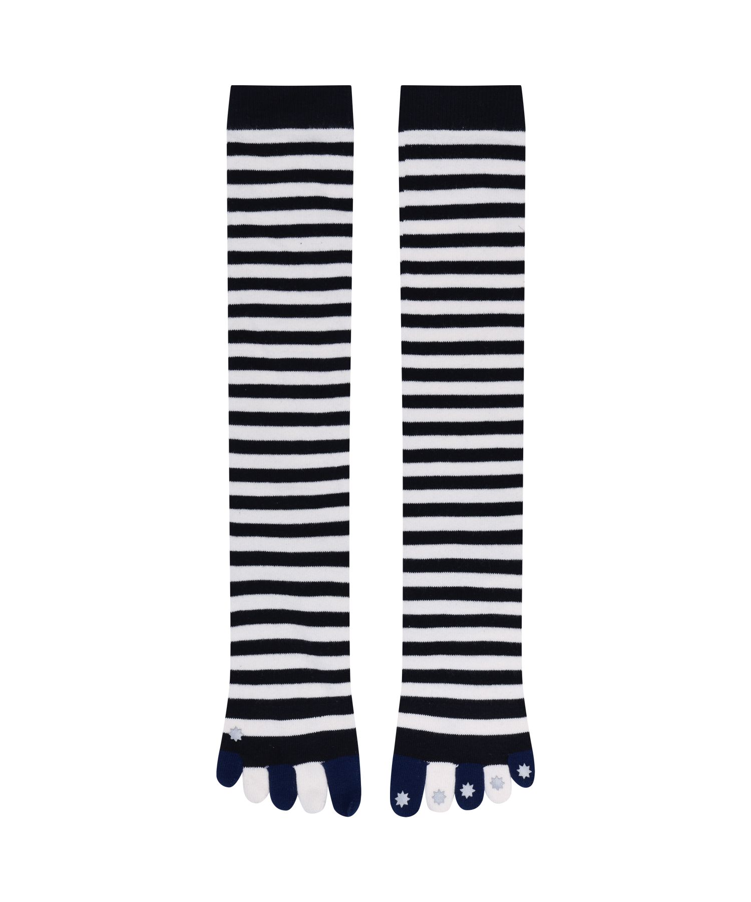 Coyseio - Stripe Five-Toe Socks (Black) product image 1 | TRAB K-Fashion Australia