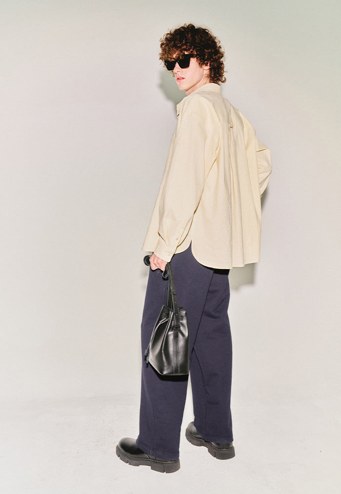 Tonywack - Smooth Brushed-Jersey 4-Pocket Lounge Pants (Deep Navy) product image 2 | TRAB K-Fashion Australia