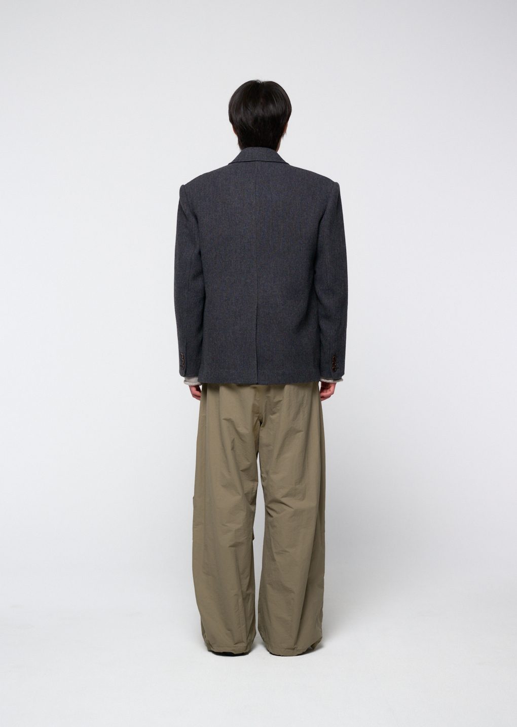 Amomento - Wool oversized jacket (Charcoal) product image 21 | TRAB K-Fashion Australia