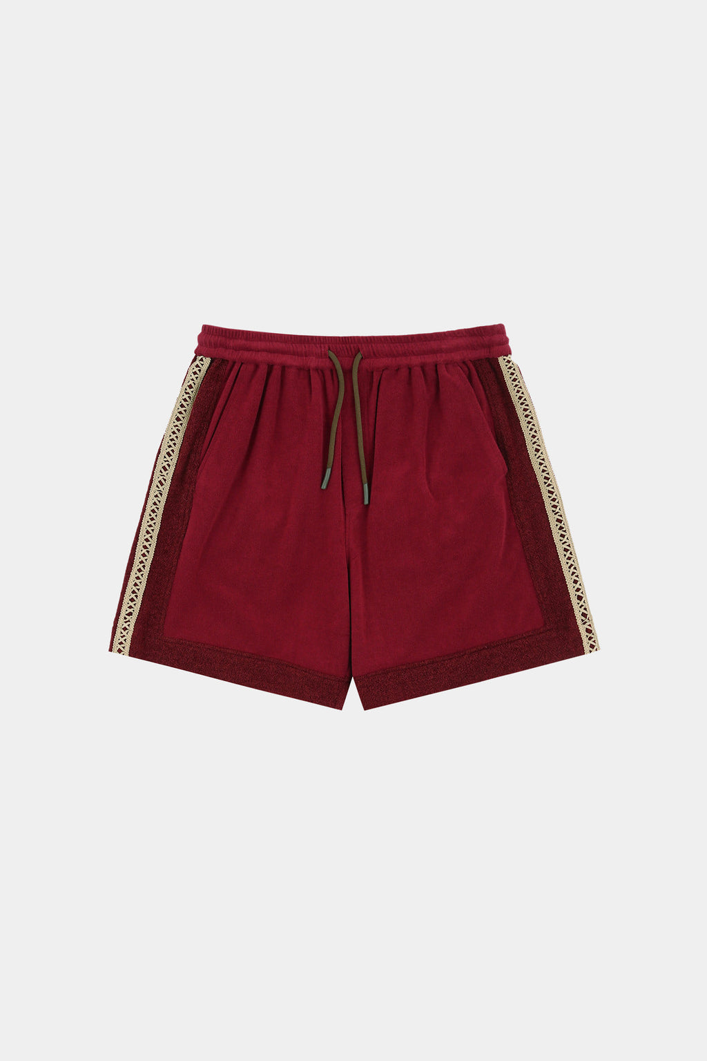 Andersson Bell - Lagos Terry Shorts (Wine) product image 6 | TRAB K-Fashion Australia