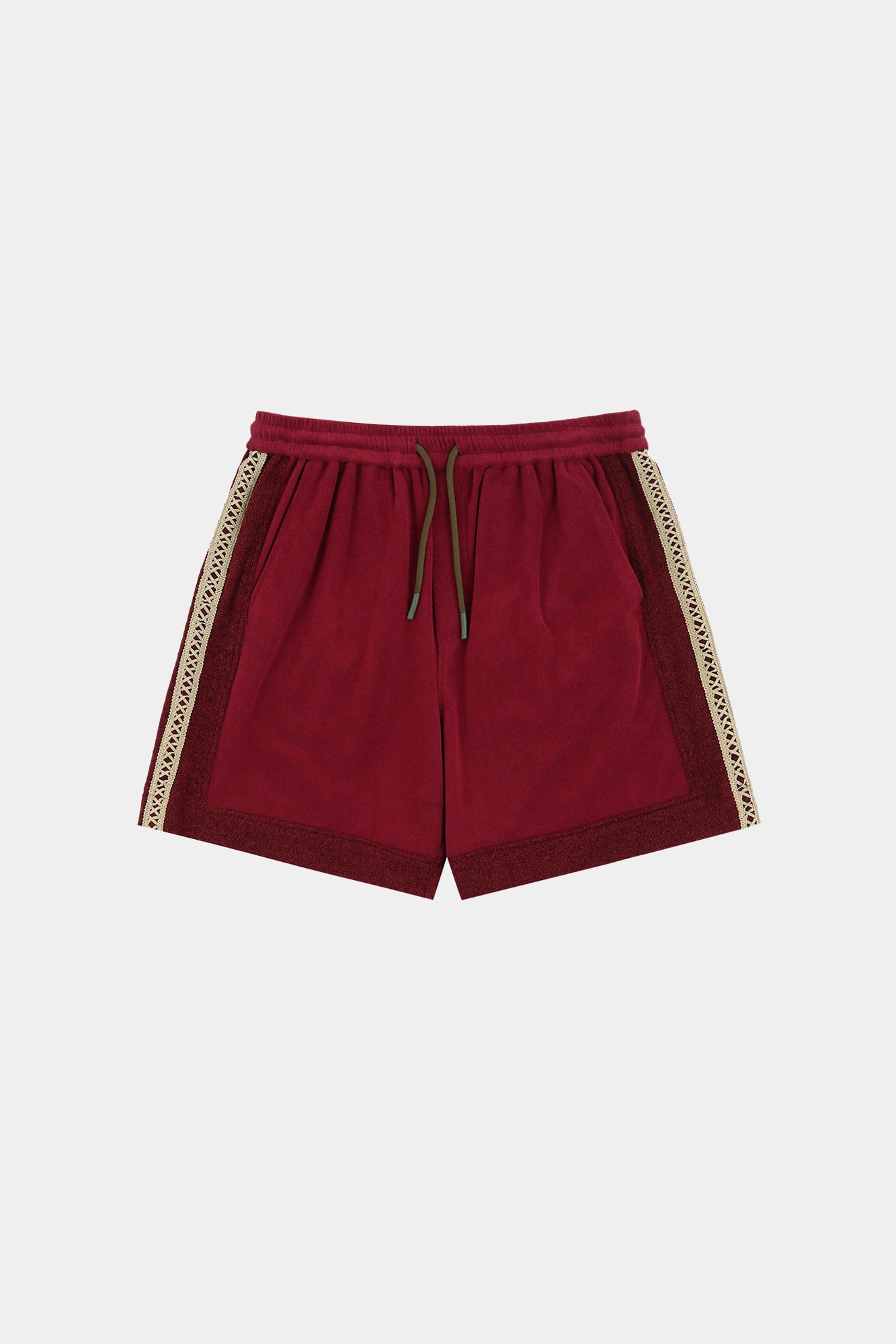 Andersson Bell - Lagos Terry Shorts (Wine) product image 6 | TRAB K-Fashion Australia