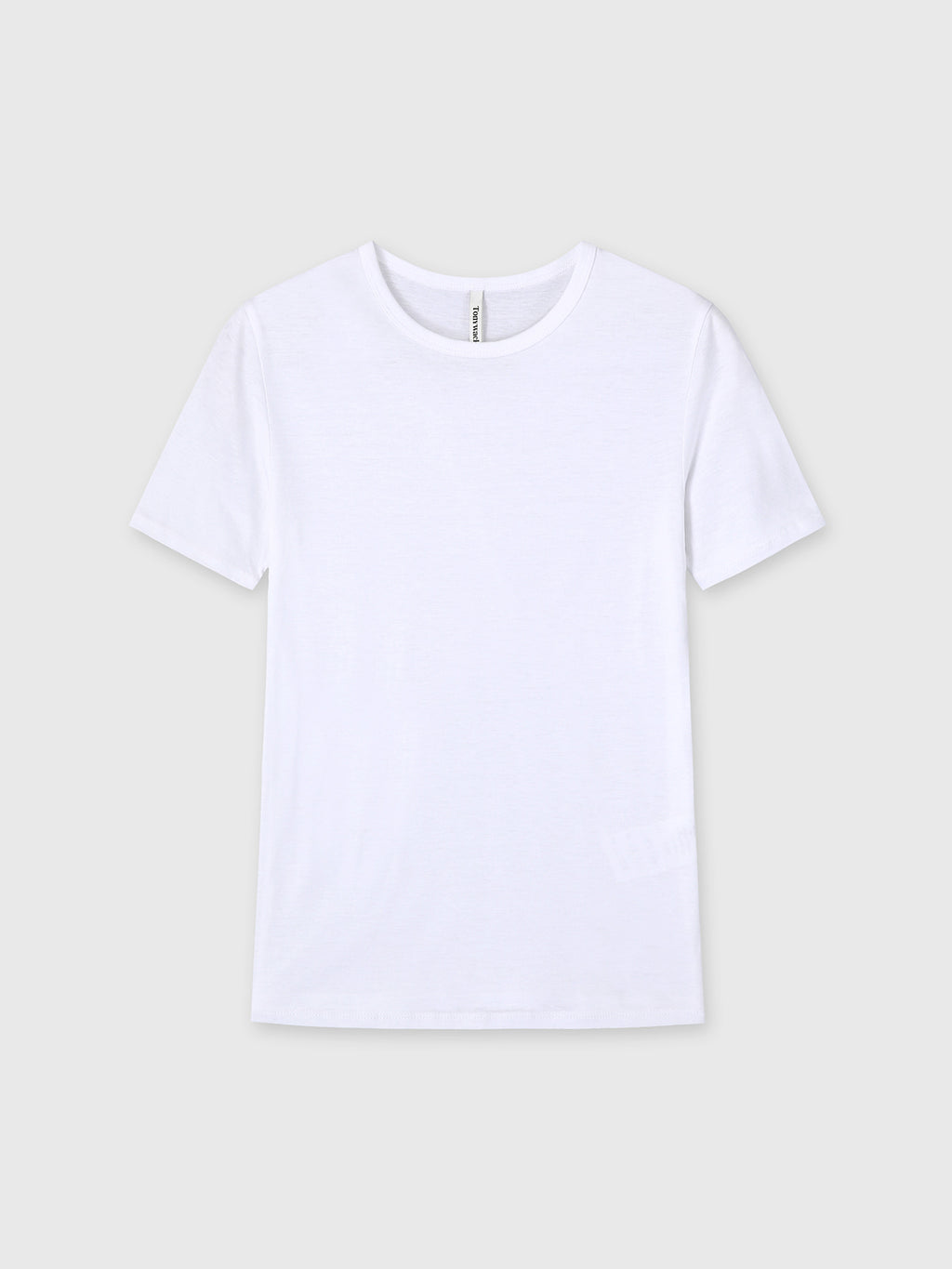 Tonywack - Tencel Short Sleeve T-Shirt (Off White) product image 7 | TRAB K-Fashion Australia