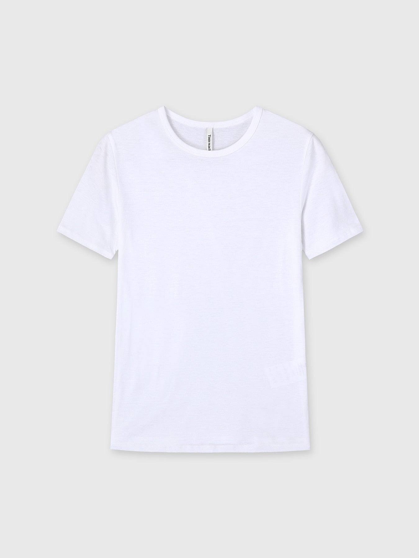 Tonywack - Tencel Short Sleeve T-Shirt (Off White) product image 7 | TRAB K-Fashion Australia