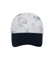 Coyseio - Tiny Whirl Mesh Cap (Navy) product image 1 | TRAB K-Fashion Australia