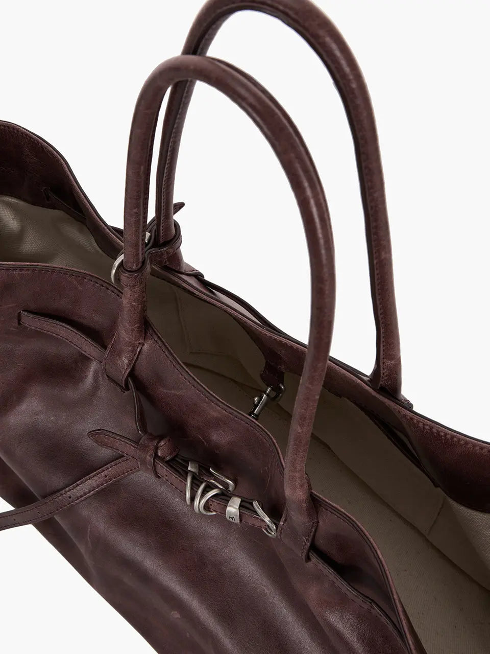 Marge Sherwood - Grandma Used Bag Large (Wine Pull-Up) product image 8 | TRAB K-Fashion Australia