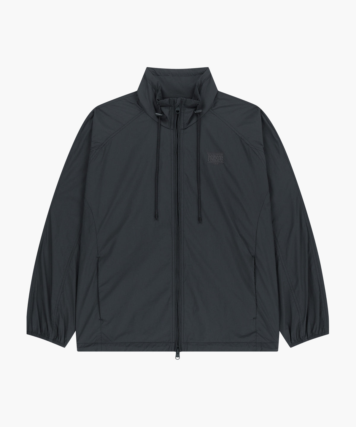 Marithe & Francois Girbaud - Highneck Packable Nylon Jacket (Charcoal) product image 5 | TRAB K-Fashion Australia