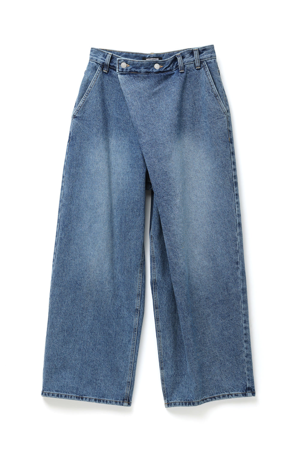 Hatchingroom - Wrap Jeans (Blue) product image 1 | TRAB K-Fashion Australia