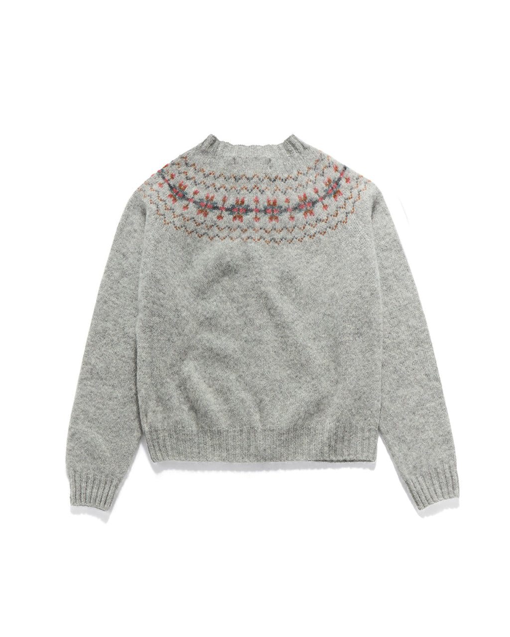 Eastlogue - Fair Isle Yoke Hb Cardigan (Silver) product image 2 | TRAB K-Fashion Australia