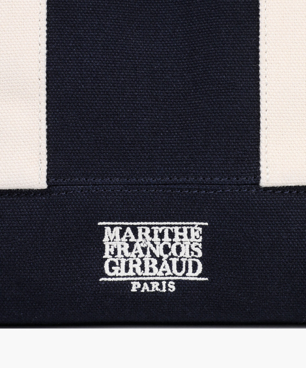 Marithe & Francois Girbaud - Classic Logo Canvas Tote Bag (Navy) product image 4 | TRAB K-Fashion Australia