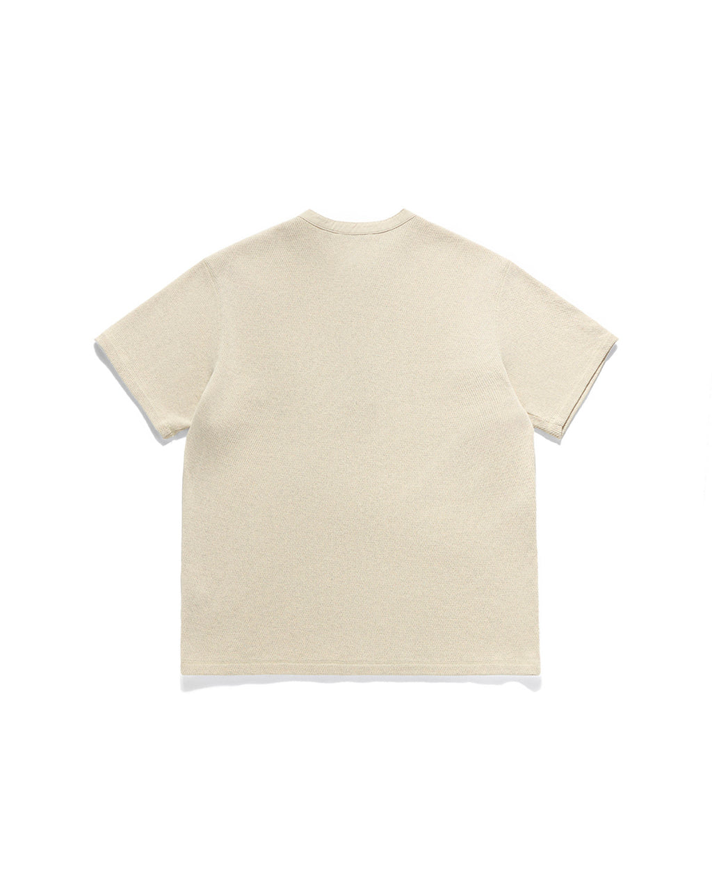 Eastlogue - Anchor Line Henry Neck T-shirts (Oatmeal) product image 6 | TRAB K-Fashion Australia