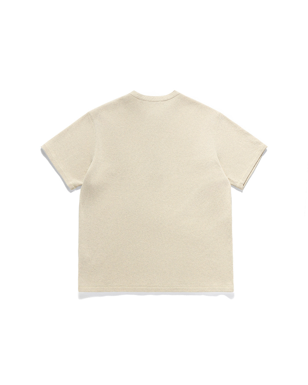 Eastlogue - Anchor Line Henry Neck T-shirts (Oatmeal) product image 6 | TRAB K-Fashion Australia