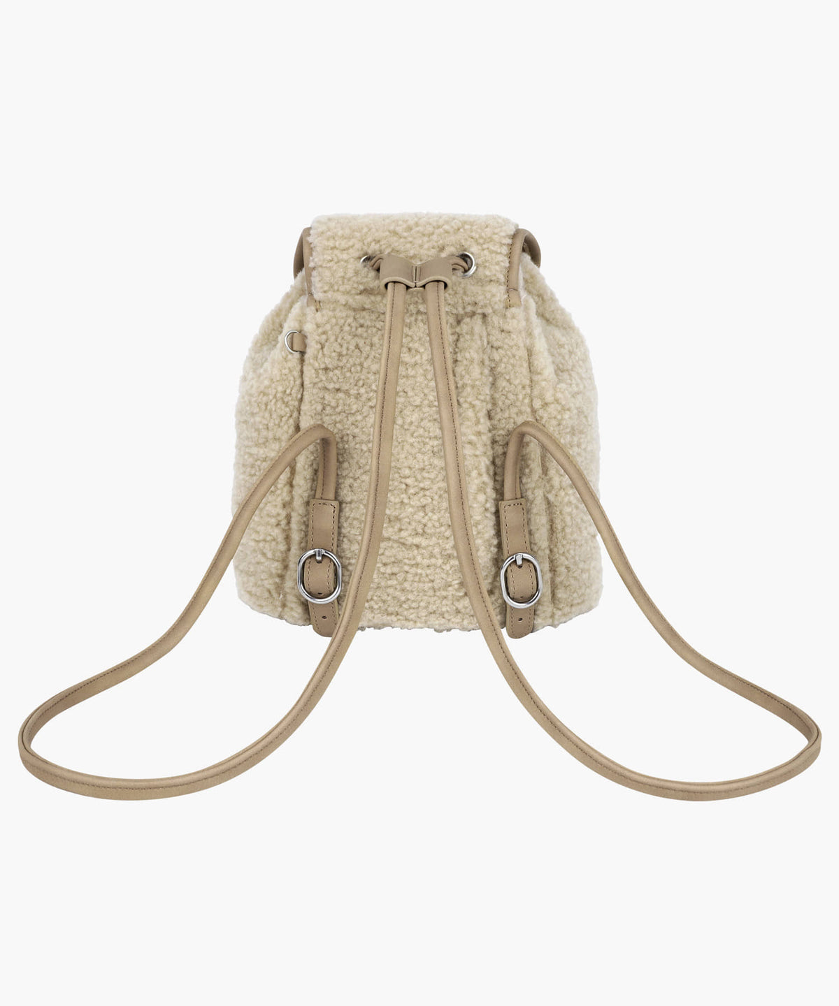 Marithe & Francois Girbaud - Classic Logo Mini Backpack (Beige) product image 3 | TRAB K-Fashion Australia