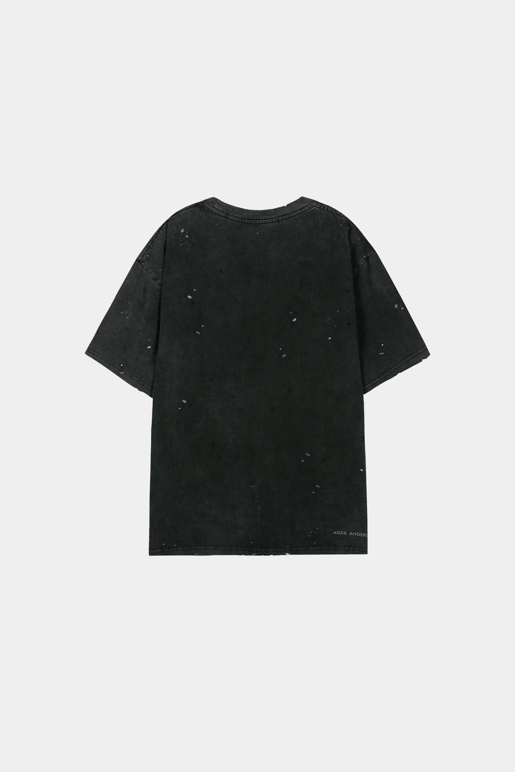 Andersson Bell - [Pre-Order – Ships May 11] Unisex Whale Printed T-Shirt (Charcoal) product image 11 | TRAB K-Fashion Australia
