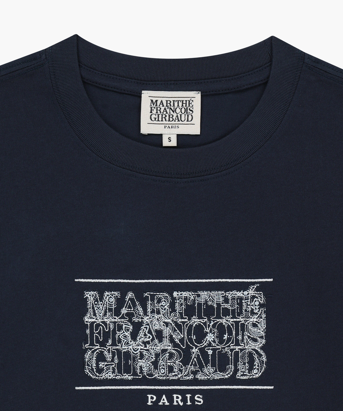Marithe & Francois Girbaud - Bandana Classic Logo Tee (Navy) product image 3 | TRAB K-Fashion Australia