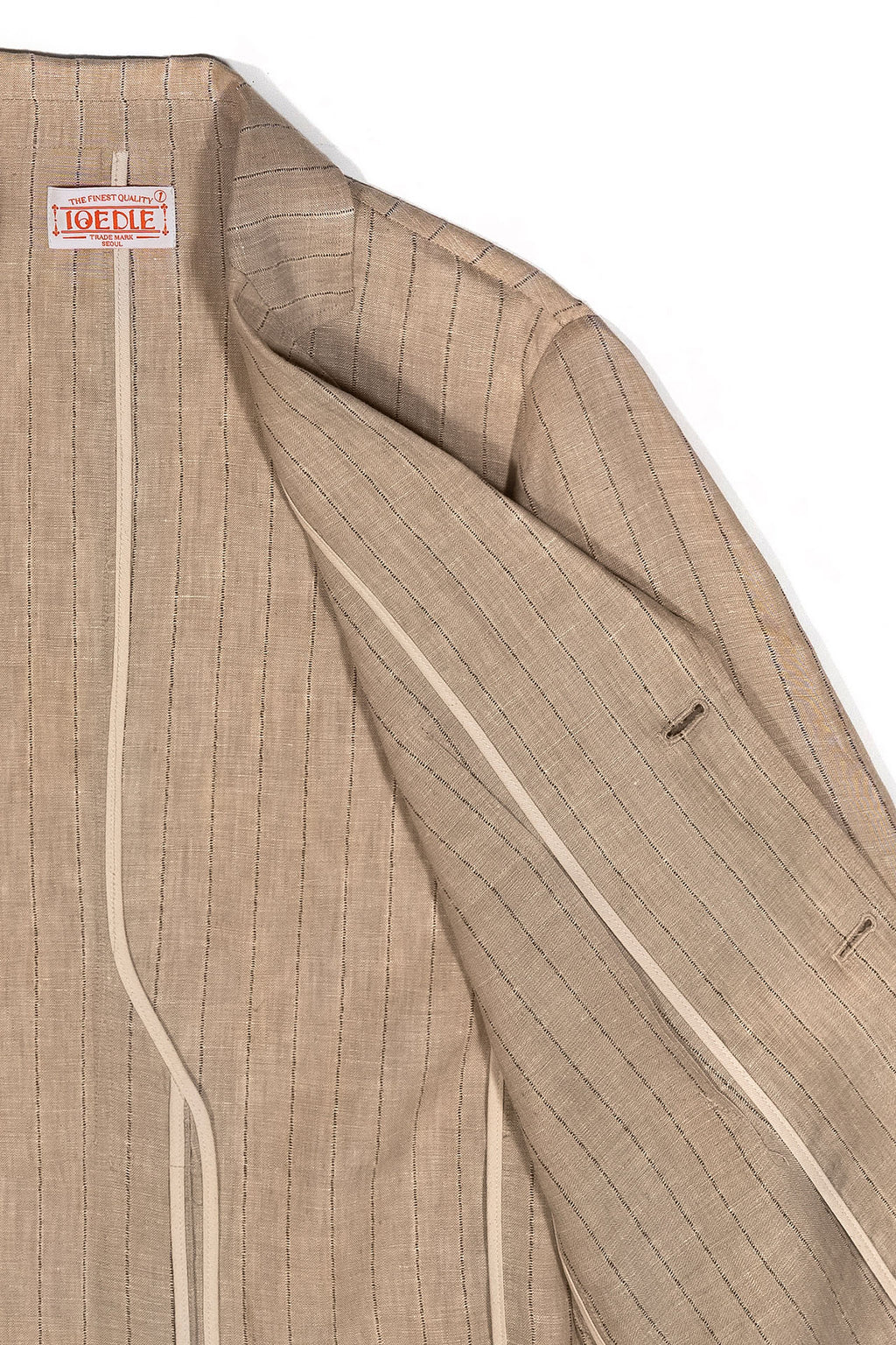 Ioedle - Linen Jacket (Beige) product image 8 | TRAB K-Fashion Australia