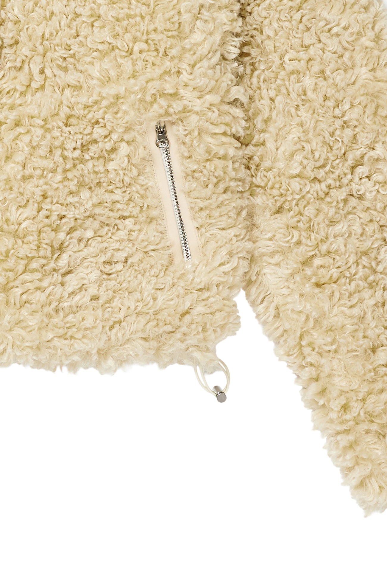 Deinet - Faux Fur Hood Jacket (Beige) product image 17 | TRAB K-Fashion Australia