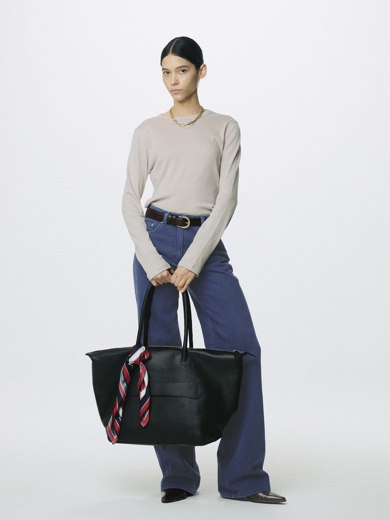 Tonywack - Cotton Cashmere Essential Top (Arctic Grey) product image 7 | TRAB K-Fashion Australia