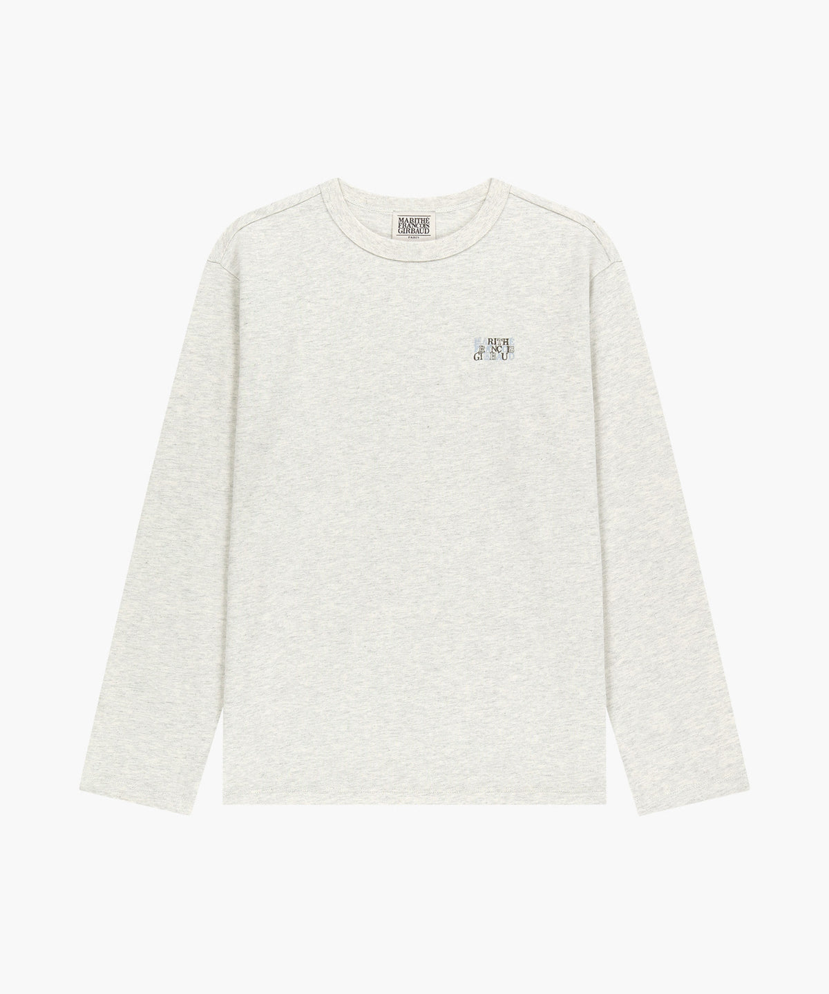 Marithe & Francois Girbaud - Back Graphic Long Sleeve Tee (Oatmeal) product image 2 | TRAB K-Fashion Australia