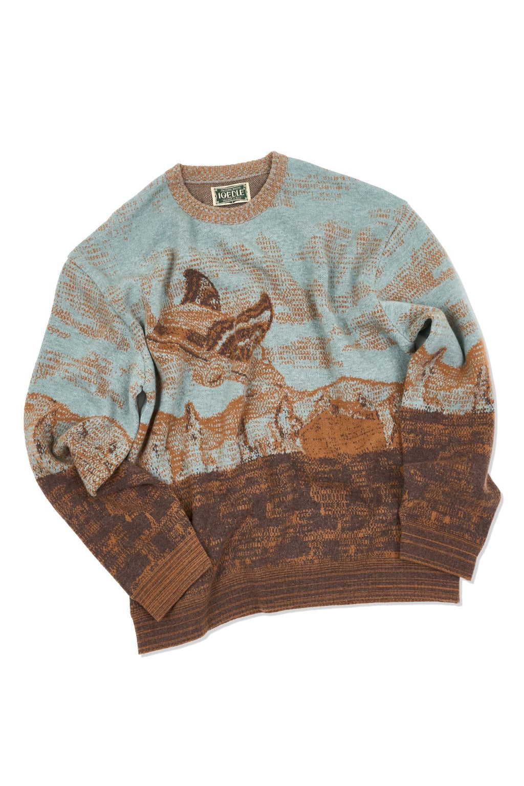 Ioedle - Night Guide Jacquard Knit (Sky Blue) product image 1 | TRAB K-Fashion Australia