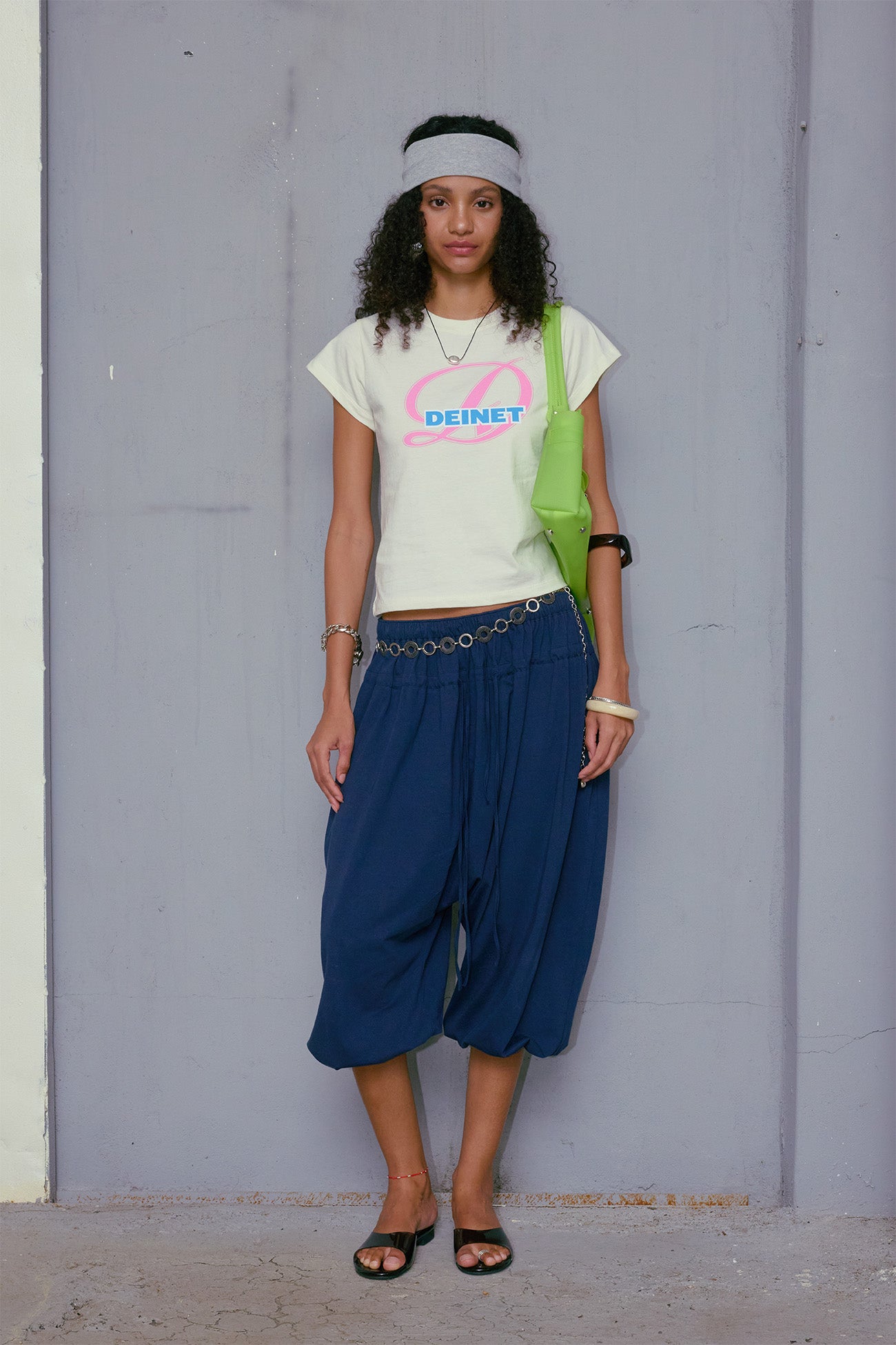 Deinet - Signature Logo Slim T-Shirt (Yellow) product image 1 | TRAB K-Fashion Australia