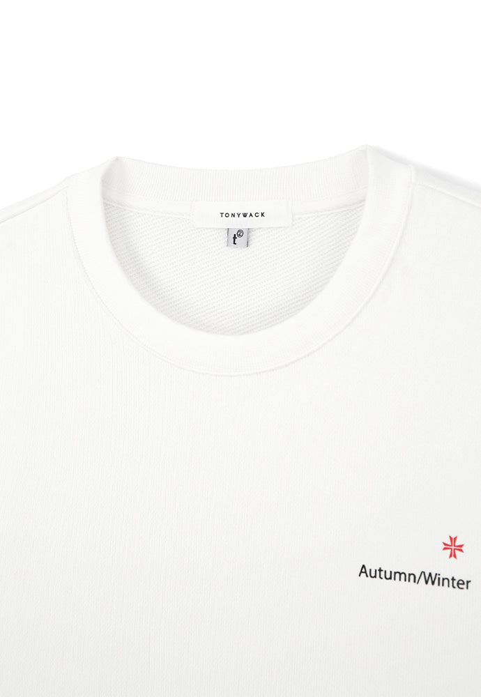 Tonywack - Wardrobe Sweatshirt (Cream (Red)) product image 5 | TRAB K-Fashion Australia