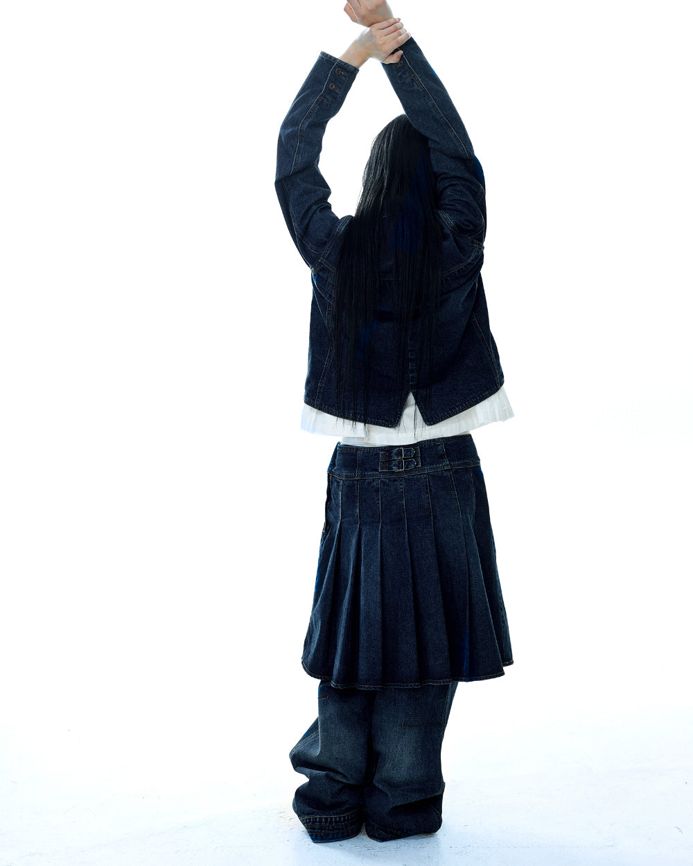 Coyseio - Deep Denim Jacket (Navy) product image 13 | TRAB K-Fashion Australia
