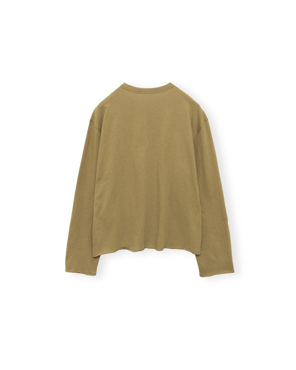 Brownyard - Cut Off Long Sleeve (Khaki) product image 5 | TRAB K-Fashion Australia