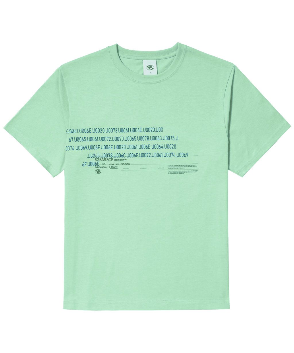 San San Gear - Instill T-Shirt Light Green product image 1 | TRAB K-Fashion Australia
