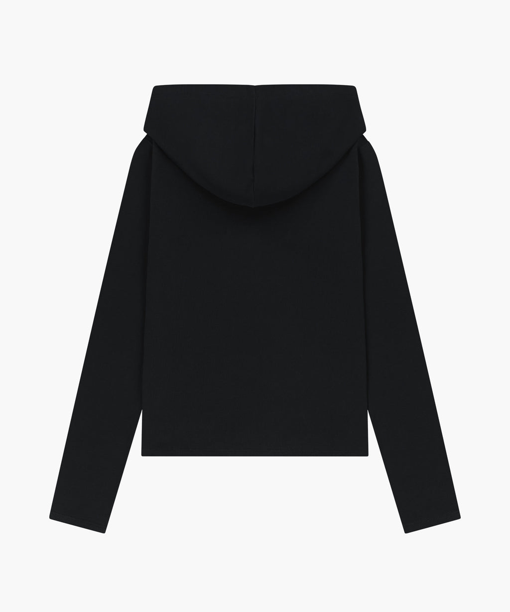 Marithe & Francois Girbaud - Basic Hoodie Long Sleeve (Black) product image 6 | TRAB K-Fashion Australia
