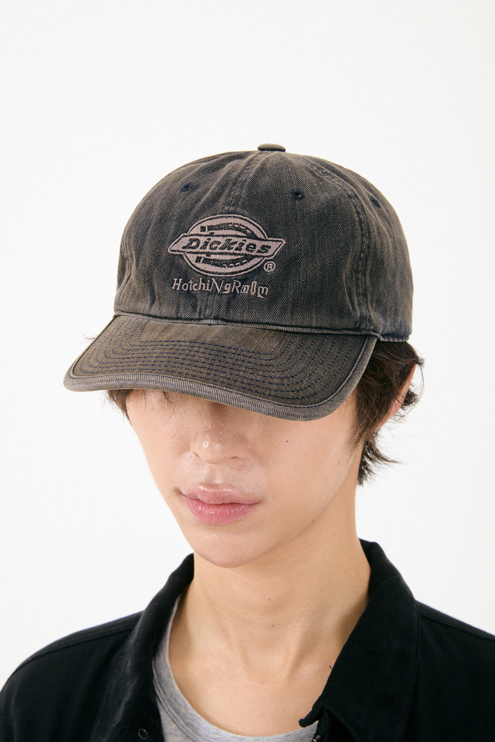 Hatchingroom - Logo Cap (Bleached Black) product image 6 | TRAB K-Fashion Australia