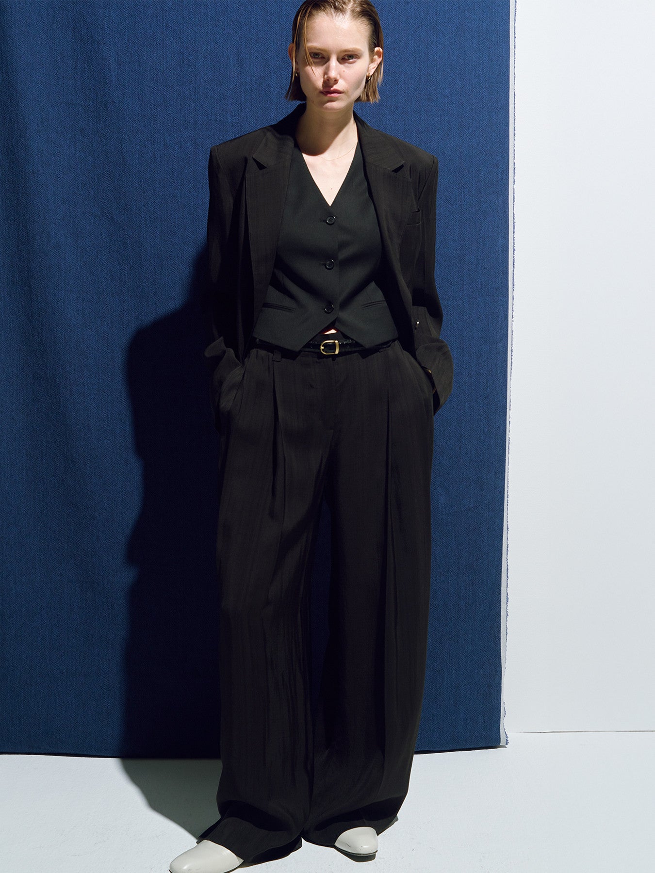 Tonywack - Wool Tailored Vest (Black) product image 6 | TRAB K-Fashion Australia