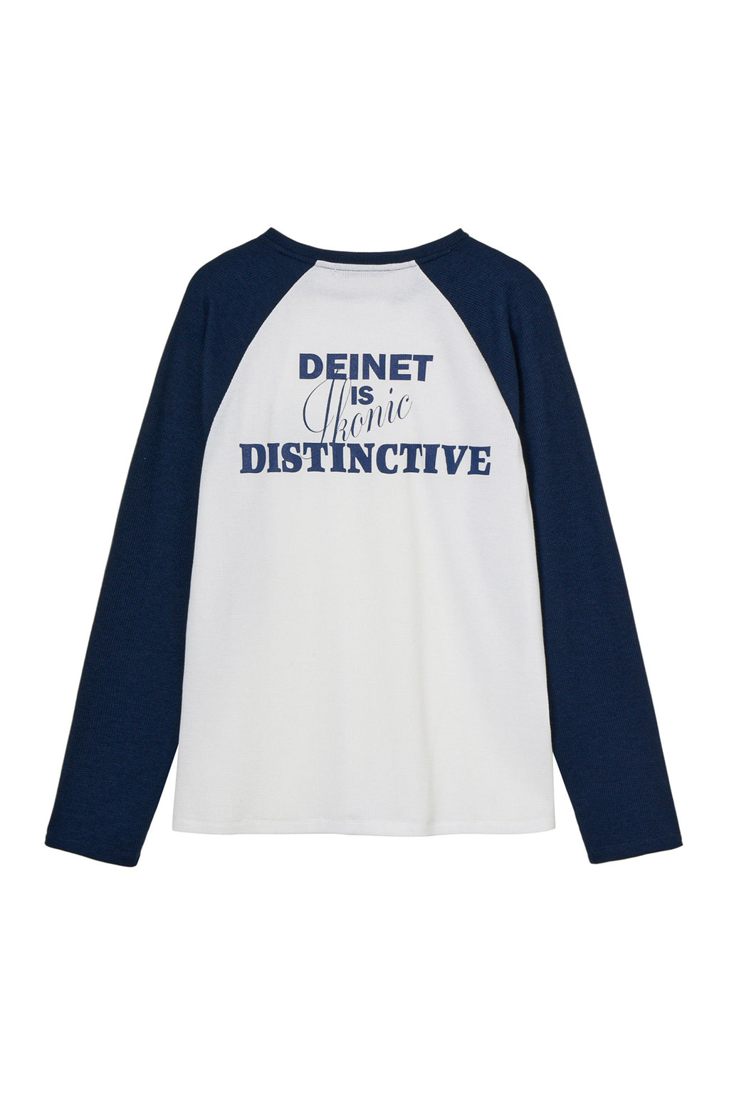 Deinet - Waffle Raglan Long Sleeve (White) product image 2 | TRAB K-Fashion Australia