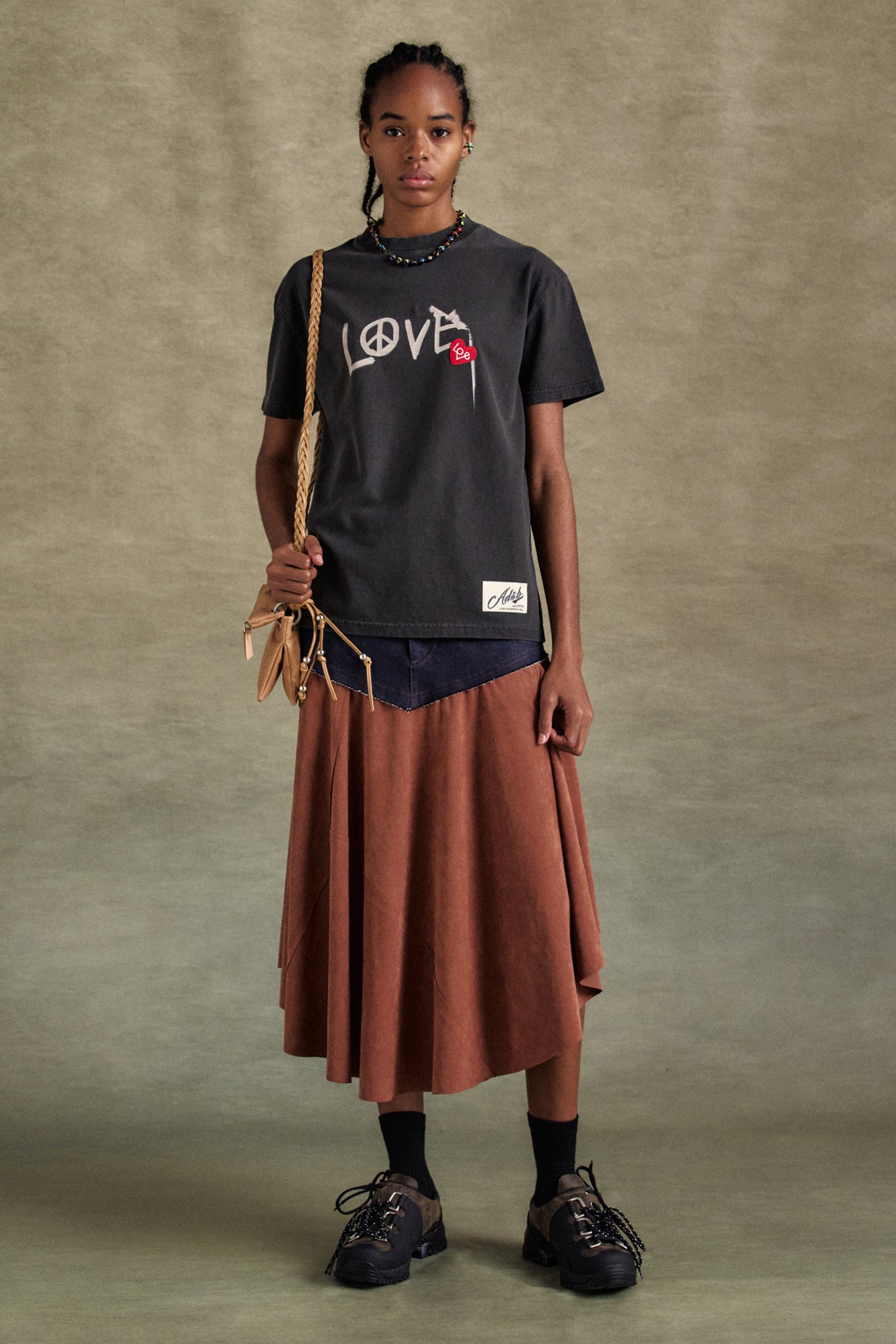 Andersson Bell - Unisex Love T-Shirt (Charcoal) product image 2 | TRAB K-Fashion Australia