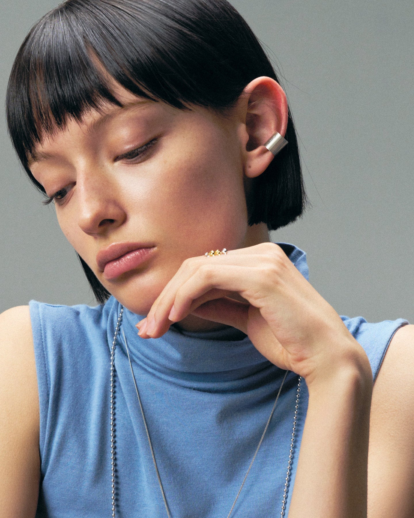 Numbering - Engraved Ear Cuff #7353 product image 1 | TRAB K-Fashion Australia