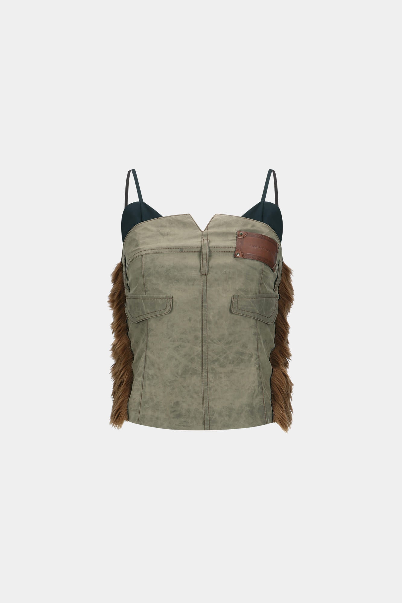 Andersson Bell - Trouser Custom Bustier (Taupe) product image 9 | TRAB K-Fashion Australia