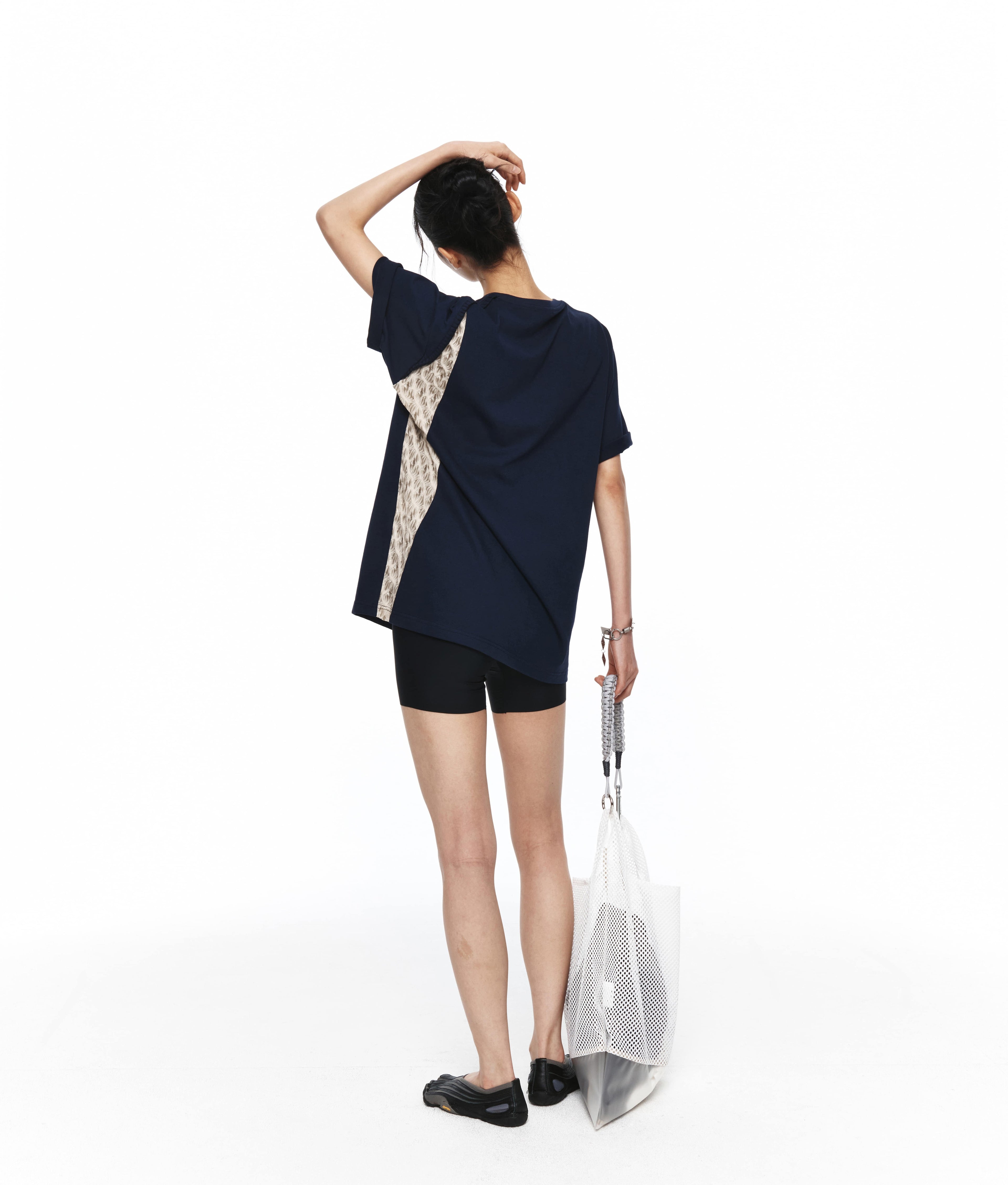 XLIM - Ep.7 01 Synopsis Mesh Bag (Off White) product image 7 | TRAB K-Fashion Australia