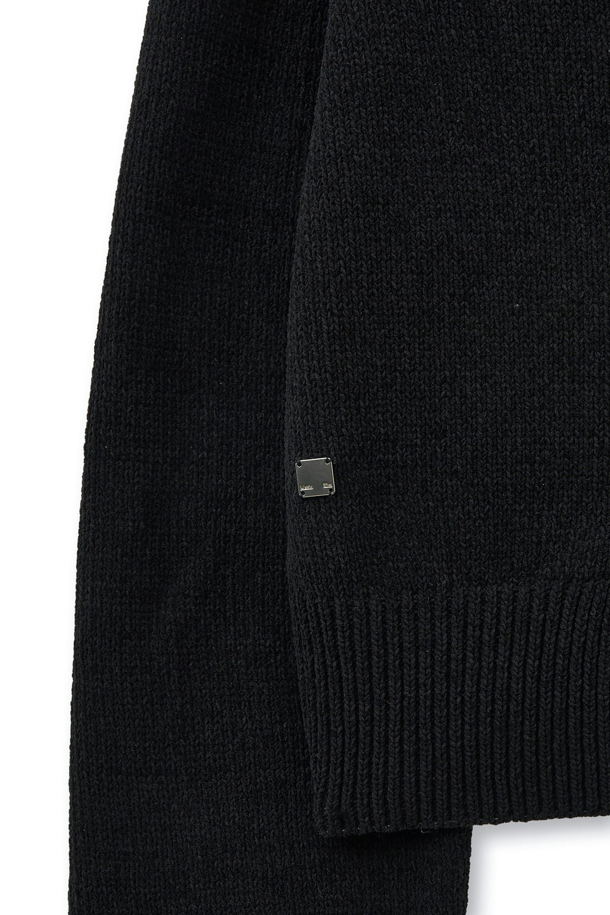 Matin Kim - Hook Point Two Way Cross Cardigan (Black) product image 4 | TRAB K-Fashion Australia
