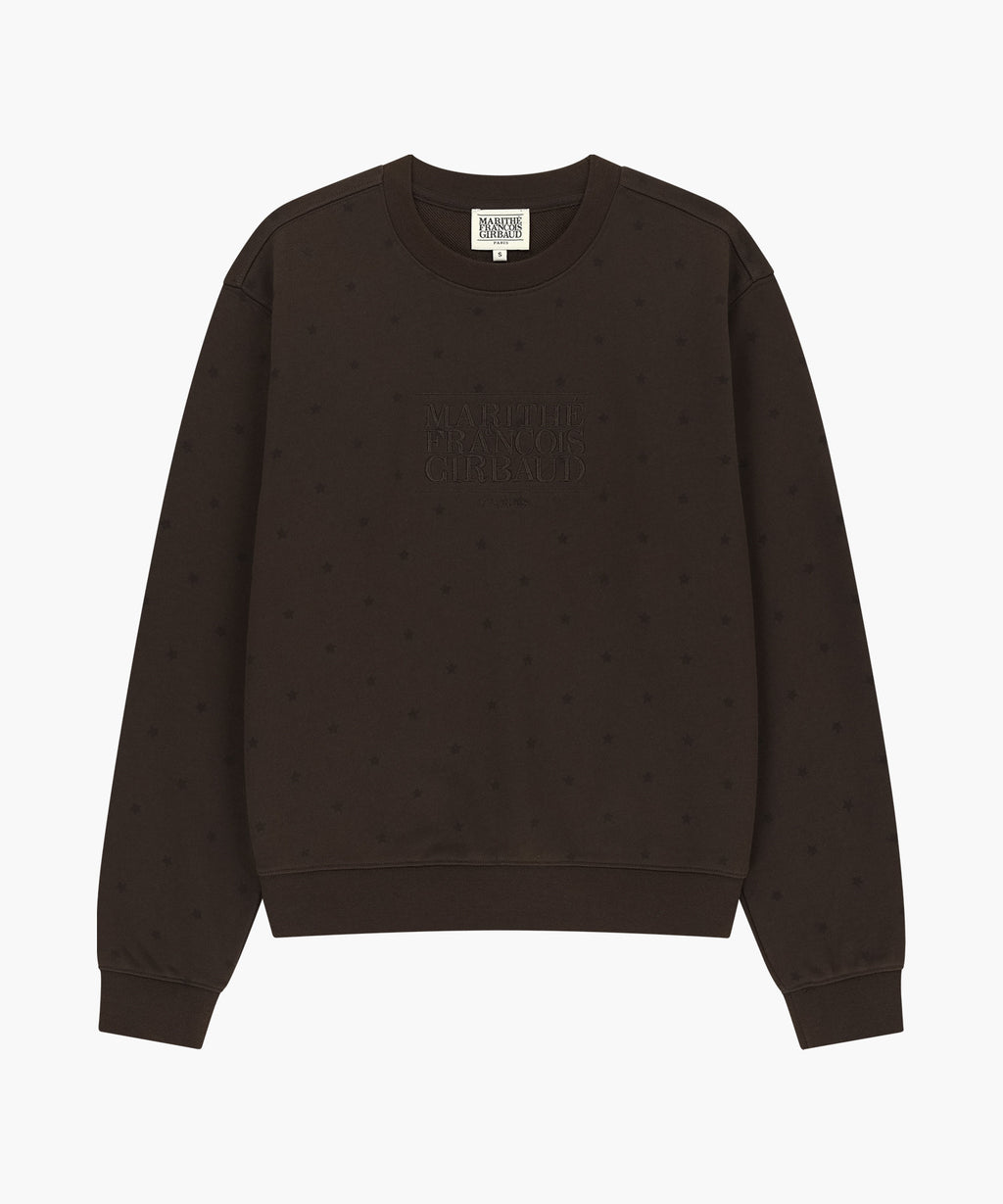 Marithe & Francois Girbaud - Classic Logo Sweatshirt (Brown) product image 5 | TRAB K-Fashion Australia