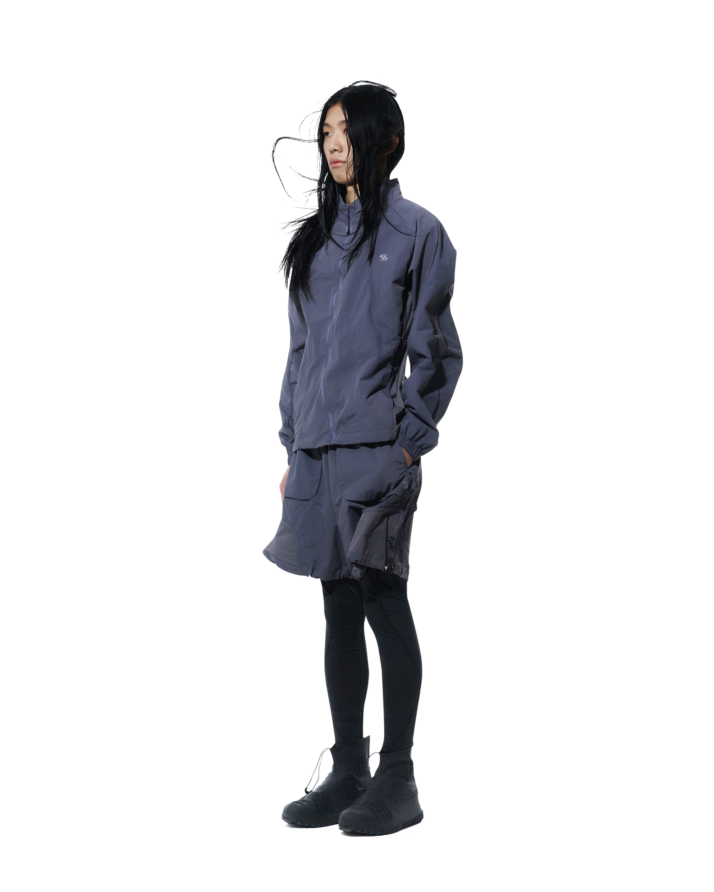 San San Gear - Nylon Shorts (Purple) product image 2 | TRAB K-Fashion Australia