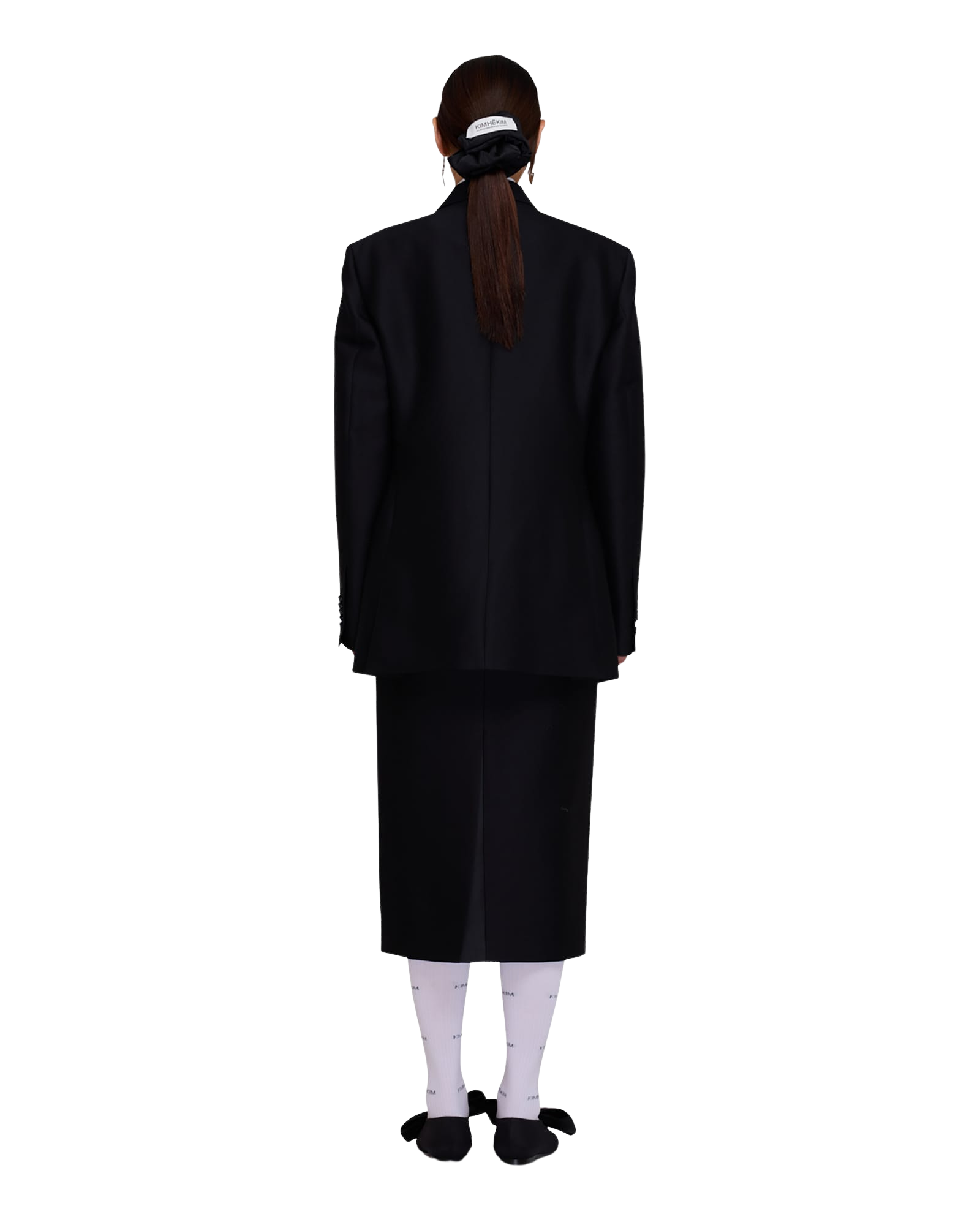Kimhe Kim - Wool-Silk Tuxedo Jacket (Black) product image 10 | TRAB K-Fashion Australia