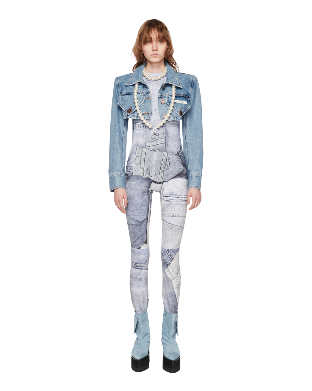 Kimhe Kim - Emma Denim Jacket (Blue) product image 1 | TRAB K-Fashion Australia