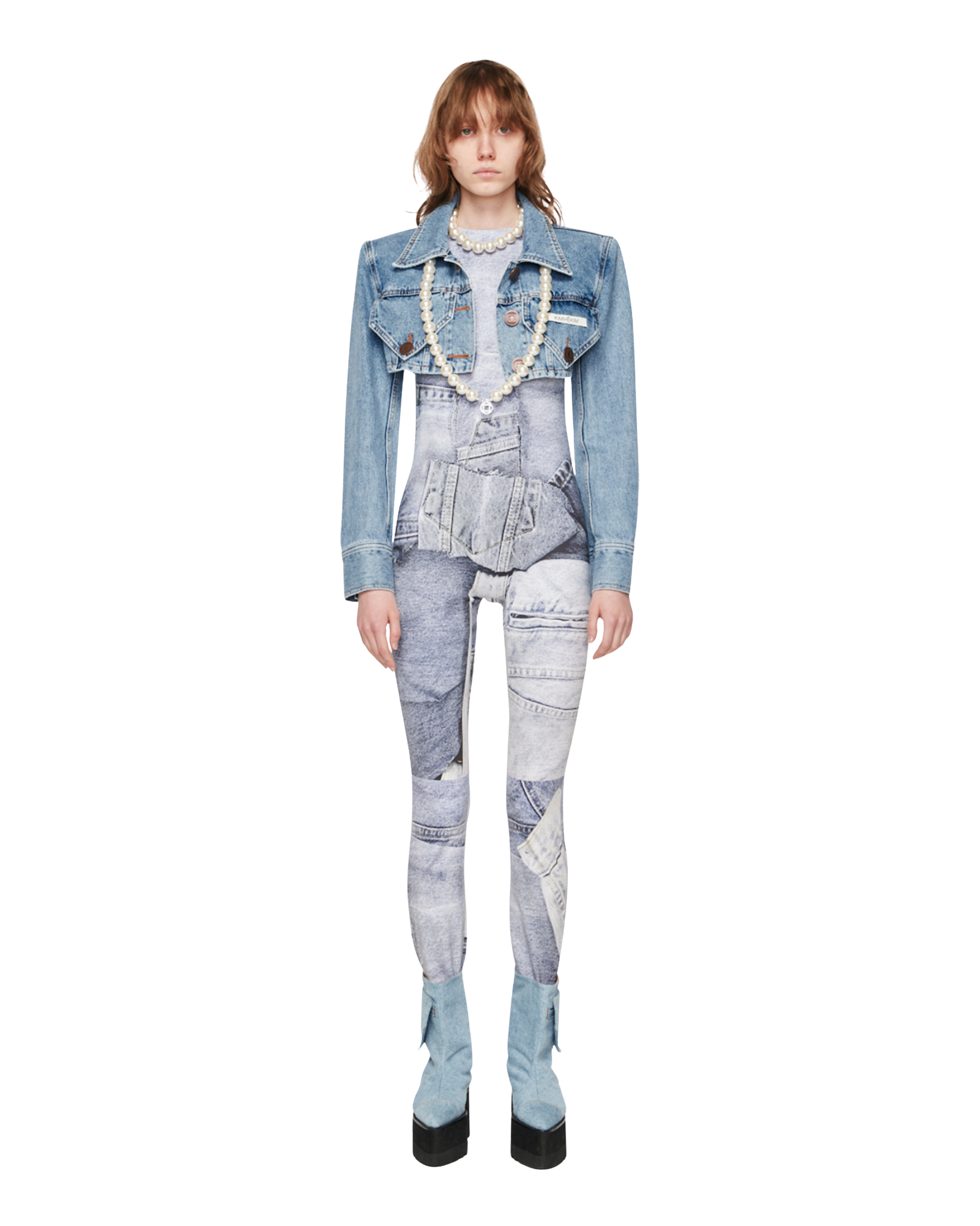 Kimhe Kim - Emma Denim Jacket (Blue) product image 1 | TRAB K-Fashion Australia