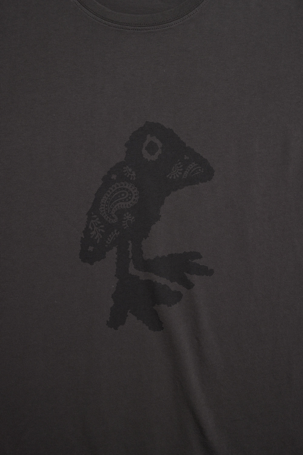 Hatchingroom - VTG Paisley Bird Tee Washed (Charcoal) product image 3 | TRAB K-Fashion Australia