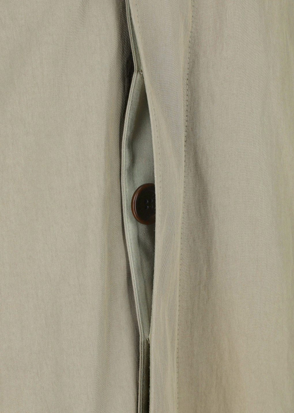 Amomento - Cotton nylon shirring coat (Khaki) product image 15 | TRAB K-Fashion Australia