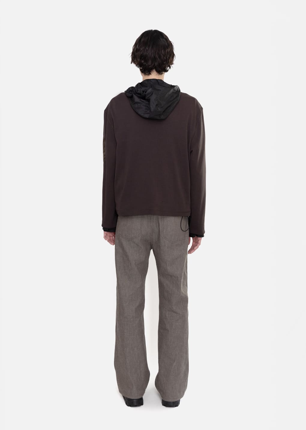 Amomento - Men's Colored Straight Fit Denim (Brown) product image 3 | TRAB K-Fashion Australia