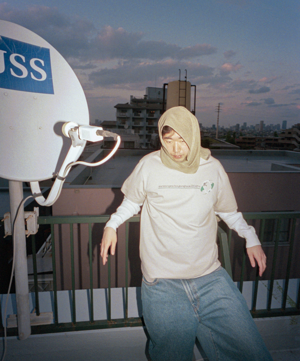 San San Gear - Sansan Blf Logo T-Shirt Light Grey product image 9 | TRAB K-Fashion Australia