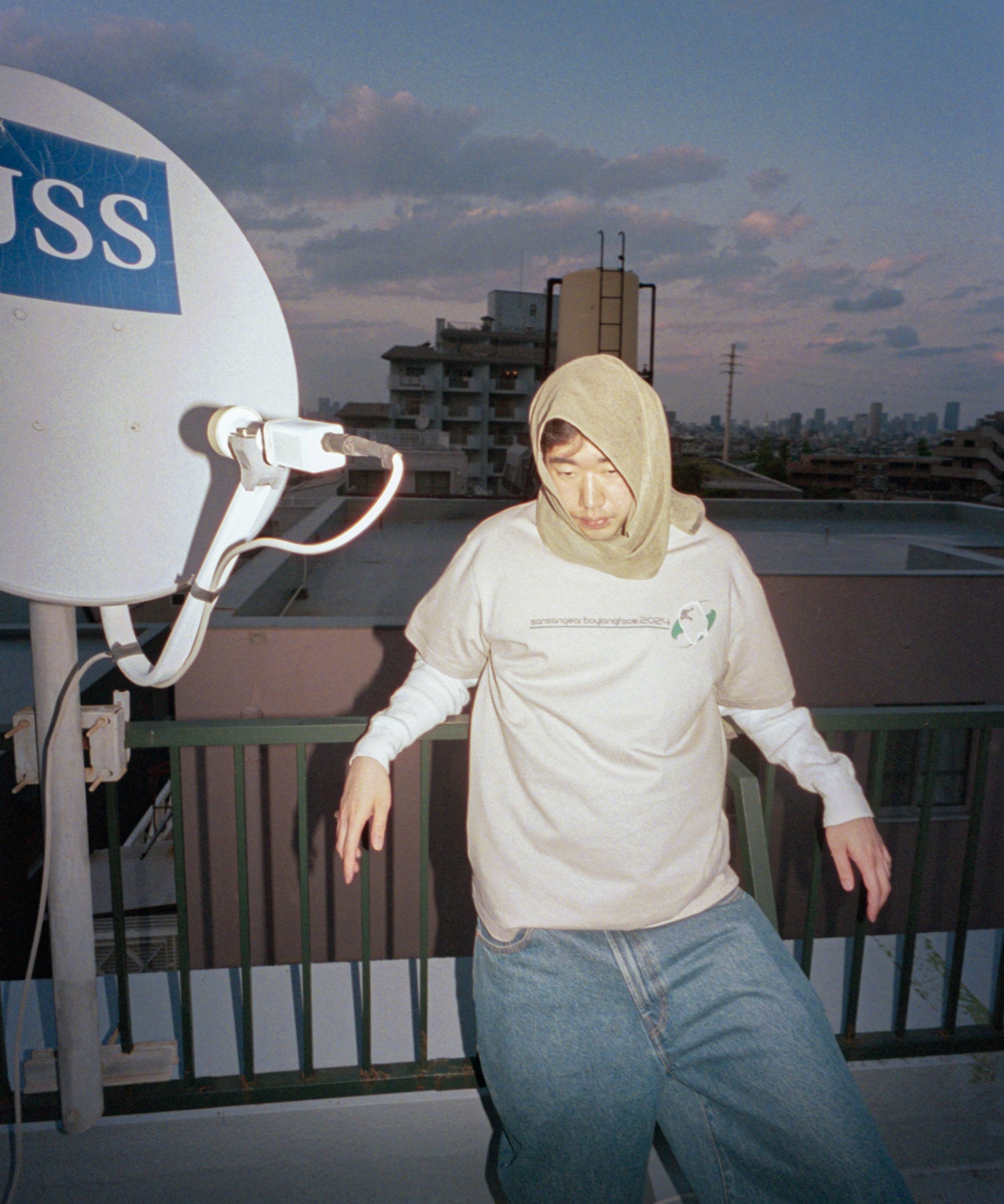 San San Gear - Sansan Blf Logo T-Shirt Light Grey product image 9 | TRAB K-Fashion Australia